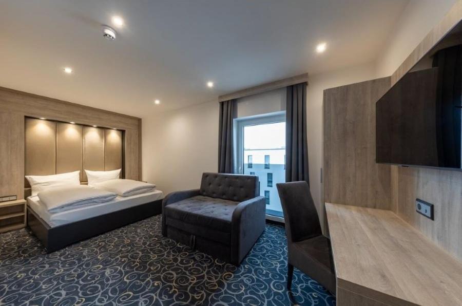Hotel Business Bay Das Ehemalige Staycation Hotel شيندلفينجن المظهر الخارجي الصورة